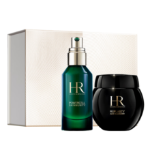 赫莲娜HR黑绷带面霜15ml+绿宝瓶精华30护肤品套装生日礼物送女友