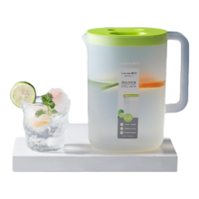 PLUS会员：茶花 大容量冷水壶 有刻度线 2200ml