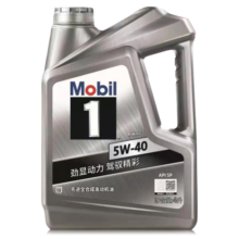 美孚（Mobil）美孚1号银美孚 先进全合成汽机油5W-40 SP级4L配方新升级汽车保养