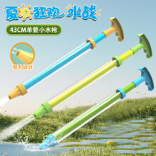 彩虹房子 单管水枪 随机颜色 2只装