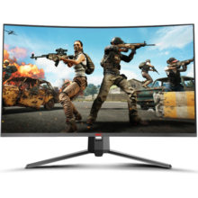 HKC 31.5英寸 1080P高清165Hz 1500R曲面 吃鸡电竞游戏显示屏 可壁挂 不闪屏 液晶电脑显示器 SG32C