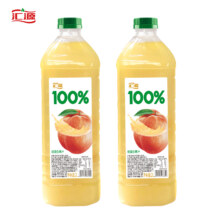 88VIP：汇源100%桃混合果汁2L*1瓶装