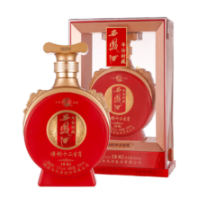 西凤酒 年份封藏52度窖藏陕西纯粮食凤香型白酒 礼盒装500mL