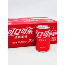 plus：COCA COLA 可口可乐 200ml*24罐