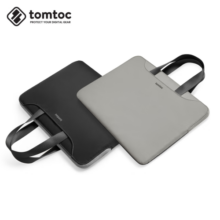 tomtoc轻薄手提电脑包14英寸笔记本内胆适用华为联想小新苹果MacBook 黑砂灰 14英寸