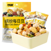 概率券、plus:甘源 缤纷每日豆果 208g 独立小包