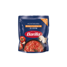 再补货、需首购、PLUS会员: Barilla 百味来 蒙塔纳拉 猪肉蘑菇风味肉酱 250g