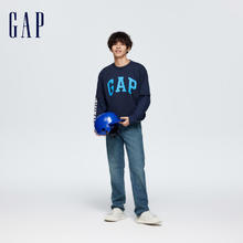京东PLUS：Gap 盖璞 男士撞色LOGO纯棉T恤 465796