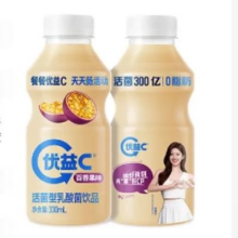 蒙牛（MENGNIU） 优益C活菌型乳酸菌 饮料 原味340ml*8瓶