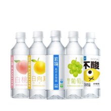 宜简 苏打水整箱 360ml*12瓶 多种口味可选
