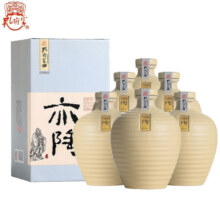 孔府家酒亦陶6 整箱装浓香型白酒 52度 52度 500mL 6瓶 整箱装