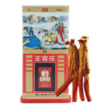 正官庄 人参 韩国原装进口 六年根高丽参 红参[良字]50支37.5g（约4根参）皂苷丰富 健康滋补礼品礼盒补品