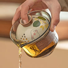金桂月兔手抓壶 225ml