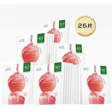 one leaf 一叶子 乳酸菌水润蜜桃面膜 25片