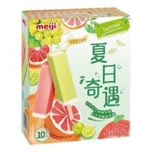 meiji 明治 芝芝西柚、芝芝葡萄/菠萝生椰味雪糕 46g*10支*5件