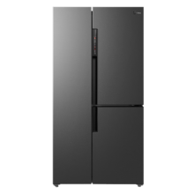 3日20点、PLUS会员：Midea 美的 双变频一级能效冰箱 BCD-568WKPZM(E) 碳灰月夜