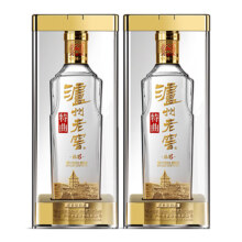 京东百亿补贴、PLUS会员：泸州老窖 特曲晶彩 52度 浓香型白酒 500ml*2瓶