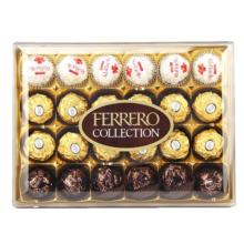 PLUS会员：FERRERO 费列罗 臻品牛奶巧克力 24粒 269g*2件 （2024.5.28到期）