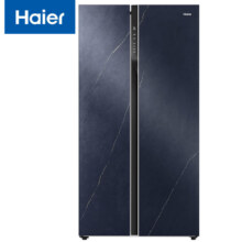 PLUS会员: Haier 海尔 京馨系列 601L 双变频风冷无霜 干湿分储 玻璃面板 母婴冰箱 BCD-601WGHSS58BYU1