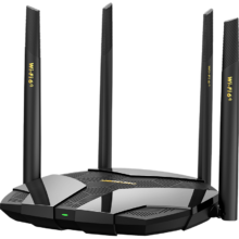 plus会员：水星网络 X30G 双频3000M 家用千兆Mesh无线路由器 Wi-Fi 6 单个装 黑色+凑单