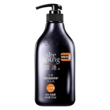 滋源无硅油生姜男士洗发水露控油强韧固发清爽535ml×1瓶官方正品
