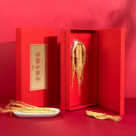 张太和 全须生晒参 40g（约4-6支）*2盒