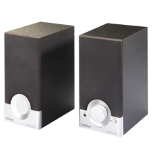 京东百亿补贴：EDIFIER 漫步者 R18T 2.0声道 家居 多媒体音箱 黑色
