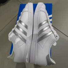 阿迪达斯（Adidas）三叶草板鞋女鞋2024夏季新款低帮运动鞋轻便透气休闲 EE6521 39