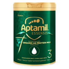 爱他美（Aptamil）Essensis奇迹绿罐 有机A2幼儿配方奶粉 900g 3段(1-3岁)