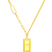 周大福 金条金砖黄金项链(工费880)40cm 约7.3g F226470