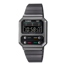 京东百亿补贴：CASIO 卡西欧 男士复古小方块腕表 A100WEGG-1A