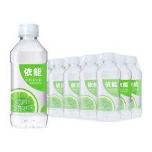 PLUS会员、京东百亿补贴：依能 青柠 苏打水饮料 350ml*15