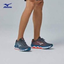 Mizuno 美津浓 Wave Horizon 6 男款轻量支撑慢跑鞋  J1GC2226