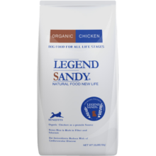 LEGENDSANDY蓝氏金毛柯基泰迪全犬种通用狗粮经典鸡肉燕麦33磅15kg