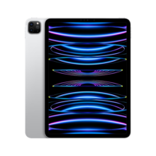 Apple iPad Pro 11英寸平板电脑 2022款 第4代(256G WLAN版/M2芯片Liquid视网膜屏/MNXG3CH/A) 银色