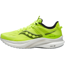 Saucony索康尼Tempus坦途跑鞋男冬季减震轻量支撑稳定跑步鞋运动鞋子男鞋 黄黑 42