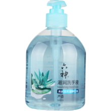plus会员、需弹券、需首购、再降价:六神【草本芦荟】滋润洗手液500ml*1(清爽 温和洁净 泡沫均衡 滋润)