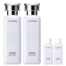HABAG露化妆水护肤套装（润泽柔肤水180ml*2）补水保湿囤货装
