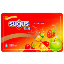 瑞士糖（Sugus）混合水果软糖罐装413g约137颗 糖果零食喜糖伴手礼礼盒