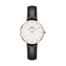 丹尼尔惠灵顿（DanielWellington） DW手表女时尚石英腕表简约女表 生日礼物送礼送女友 黑色表带DW00100230