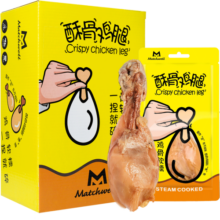 益和（MATCHWELL）JOY联名款宠物零食湿粮狗狗零食猫零食酥骨鸡腿70g*12