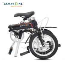 大行（DAHON） 顺丰发货折叠自行车14寸超轻铝合金成人学生便携单车BYA412 黑色（小顺头）