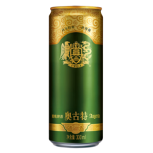 奥古特（Augerta）青岛奥古特啤酒12度330ml*24听*2箱装 330mL 48罐