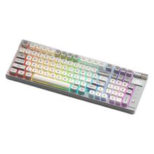 京东PLUS：风陵渡 K98 三模 机械键盘 98配列 芋泥轴