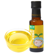 窝小芽 有机亚麻籽油冷榨儿童食用油100ml 享宝宝辅食油食谱