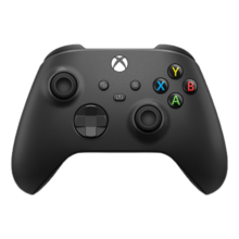 微软（Microsoft）Xbox Series游戏机 次时代4K家庭电视游戏主机 Xbox手柄 黑色（保税仓） 全新原装