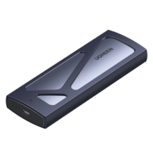 绿联M.2 NVMe/SATA移动固态硬盘盒Type-C3.2 SSD机械硬盘外接盒适用电脑苹果15 【NVMe/SATA双协议】配Type-C线