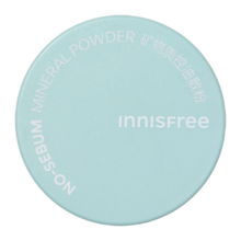 悦诗风吟（Innisfree）控油矿物质散粉带粉扑轻薄透气裸妆毛孔隐形持久定妆蜜粉 5g*2