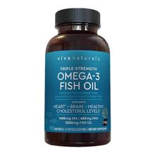 Viva Naturals Omega-3深海鱼油软胶囊 180粒