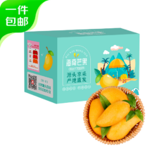 PLUS会员、京东百亿补贴：Mr.Seafood 京鲜生 海南金煌芒果 4.5斤装单果200g起